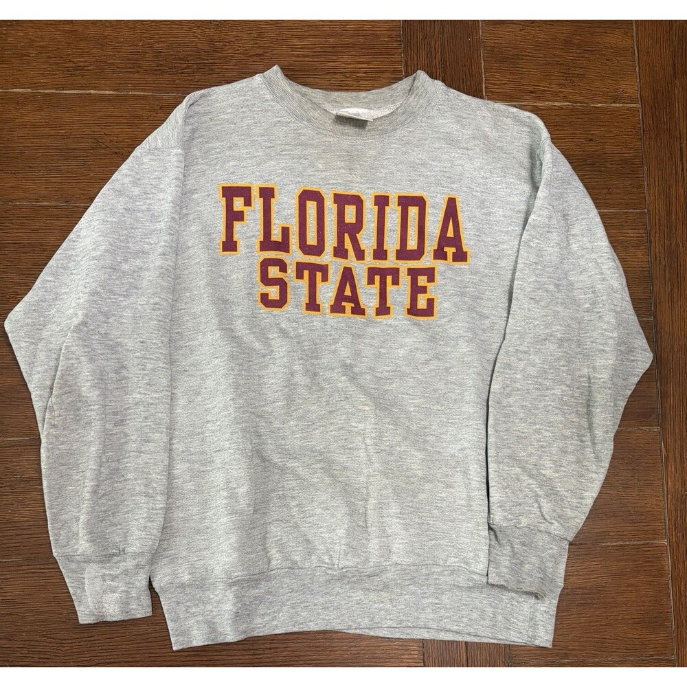 Vintage Florida State Seminoles Men’s Size XL Made In USA Crewneck Sweater